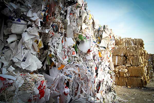 Recycling Cardboard | Benefits Bundles of Cardboard