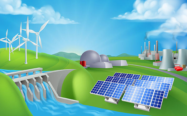 Energy in Motion | Types of Energy - power illustration