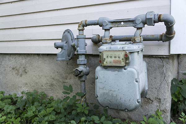 Gas Meters Explained - What Need to Know | Outside older meter