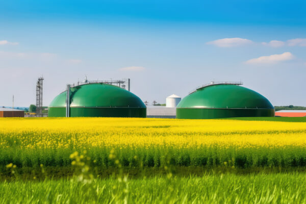 Gasification Domes in Field